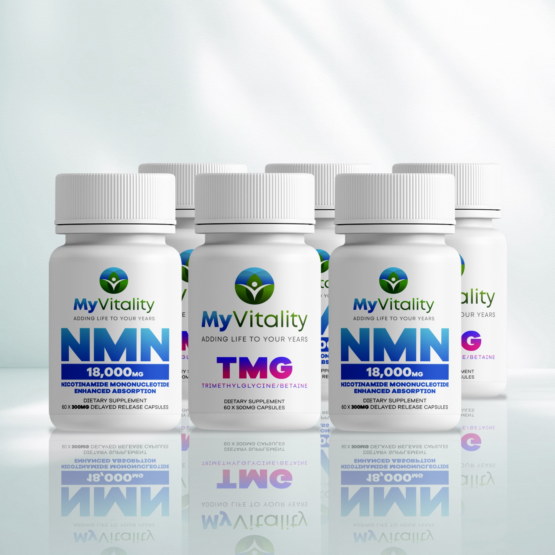 3 NMN & 3 TMG triple pack