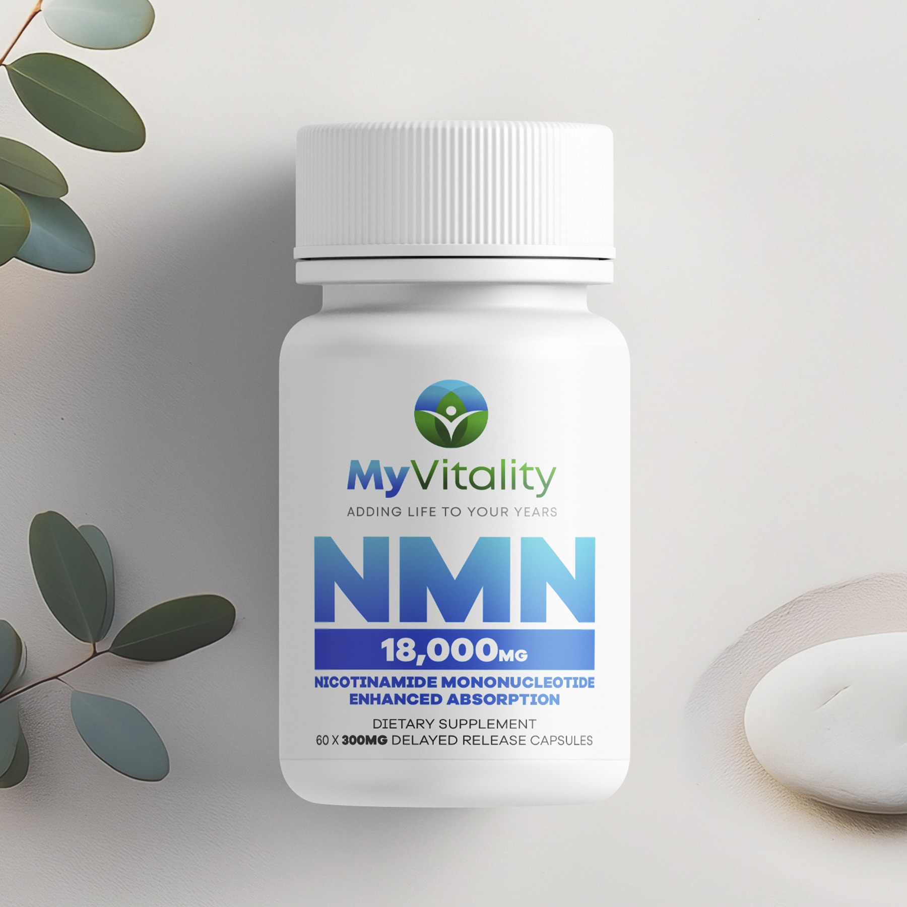NMN High Purity - 60 x 300mg Capsules